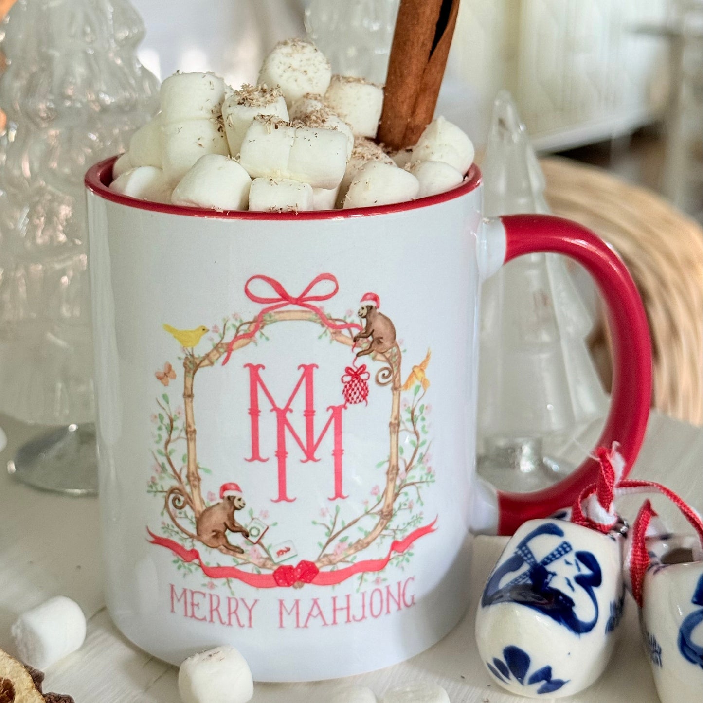 The Merry Mahjong Christmas Mug