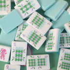 Southern Springs American mahjong tile set showing bamboo tiles (bams)