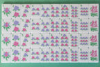 Southern Springs American mahjong tile set showing packaged tile layout with dot tiles and red dragons