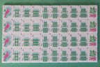 Southern Springs American mahjong tile set showing packaged tile layout with bamboo tiles (bams) and green dragons