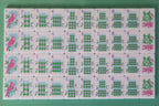 Southern Springs American mahjong tile set showing packaged tile layout with bamboo tiles (bams) and green dragons