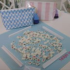 Mini American Mahjong Tile Set with Mat and Bag – Travel Bundle