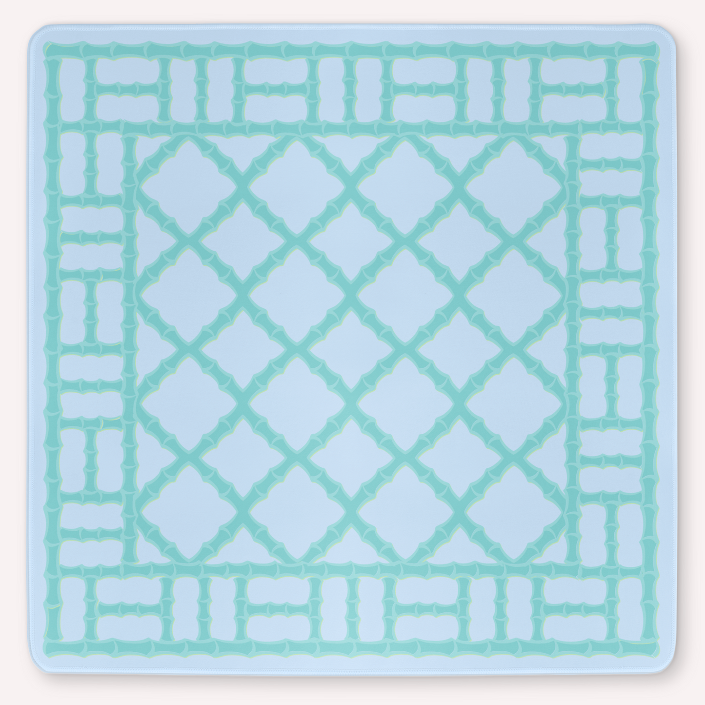 Ocean Breeze Mahjong Mat - Bamboo Pavilion Mat Collection