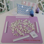 Mini American Mahjong Tile Set with Mat and Bag – Travel Bundle